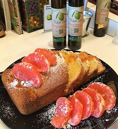 Baking with Olive Oil - Grapefruit Cake