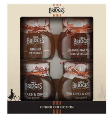 Mrs. Bridges - Ginger Collection Box 4 x 4oz Jars