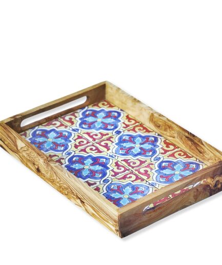Olive Wood Serving Tray - Alhambra